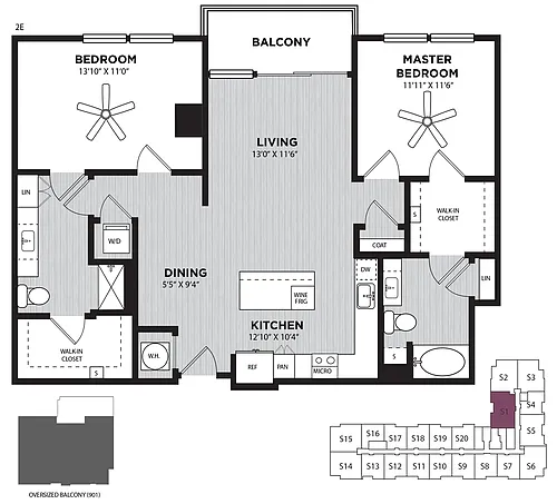 Floor plan Roscoe