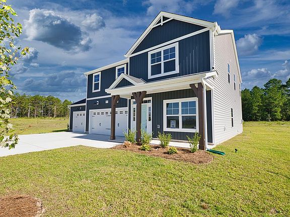 Elevation FH with 3-Car Garage