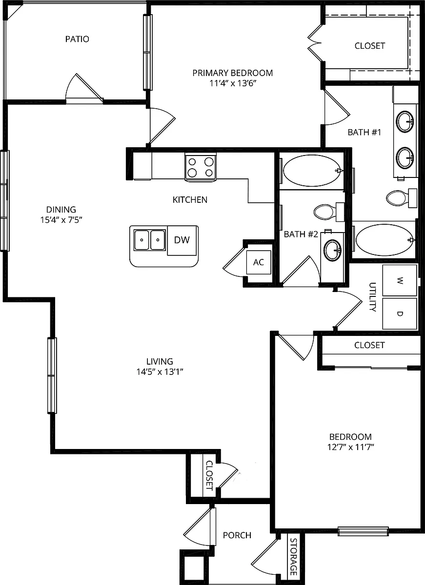 Floor plan B1