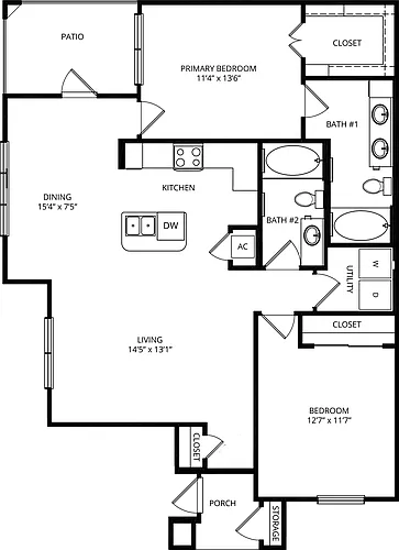 Floor plan B1