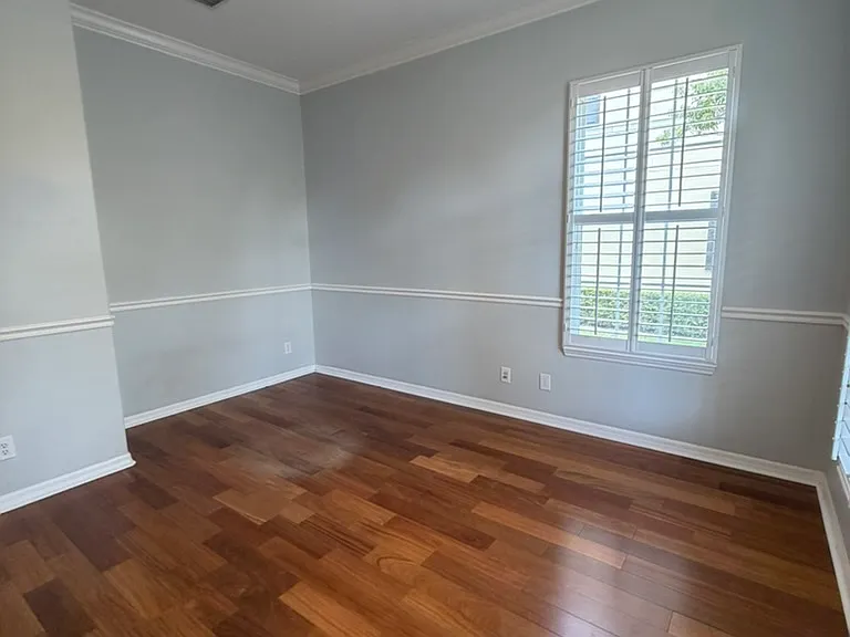 Downstairs den