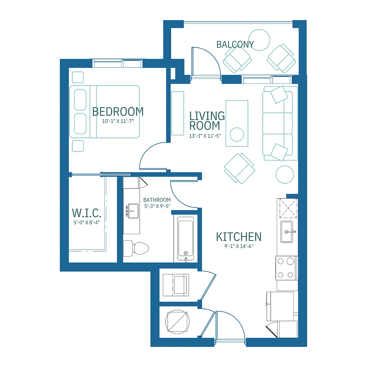 Floor plan Marina