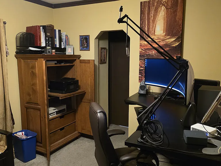 Adjoining office