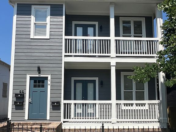 Unit is above the garage behind this main house.