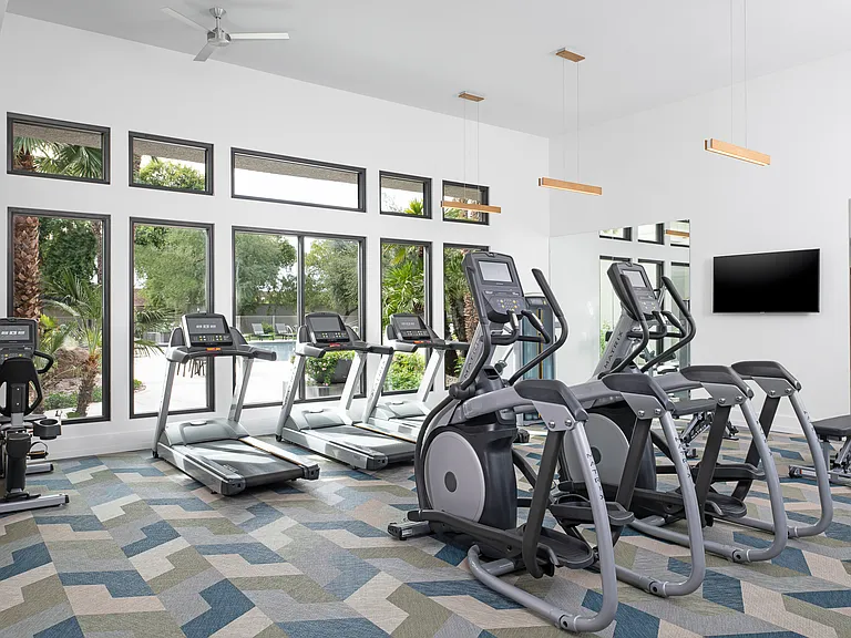 Fully-Equipped Fitness Center