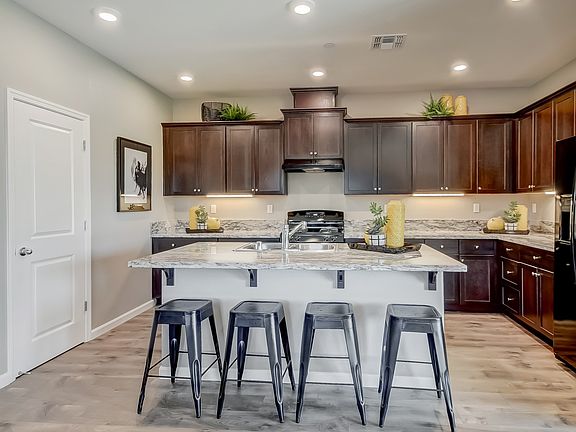 Kitchen with spacious island