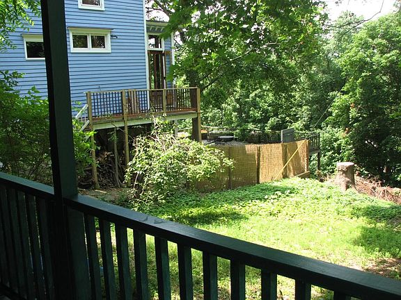 View from private balcony