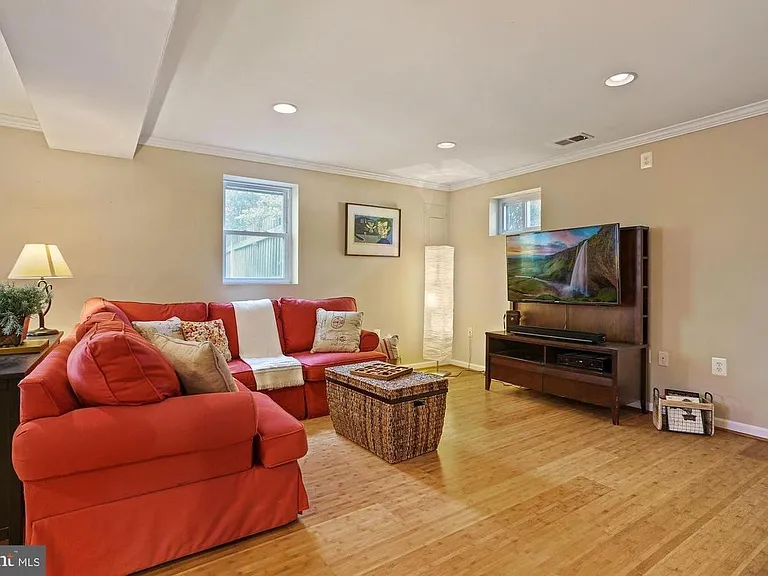 Basement living room