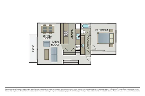 Floor plan Plan 1A