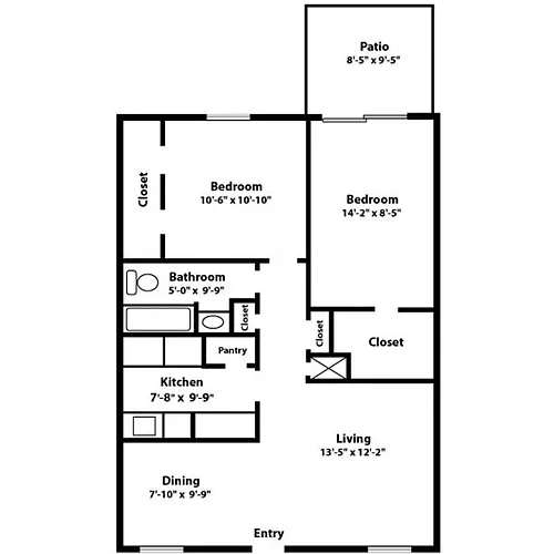 Floor plan C