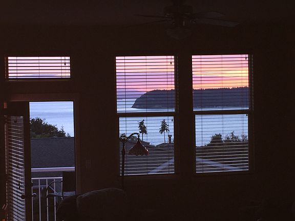 view from living room