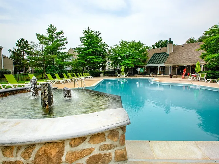 Fountain by Salt Water Pool
