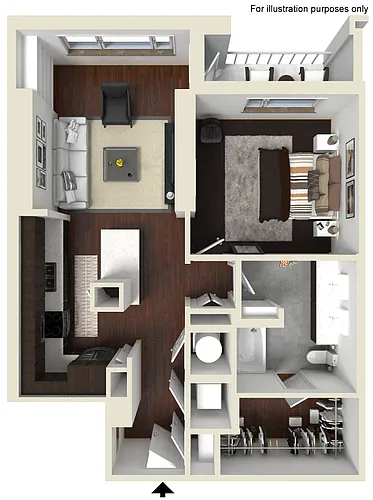 Floor plan A4C