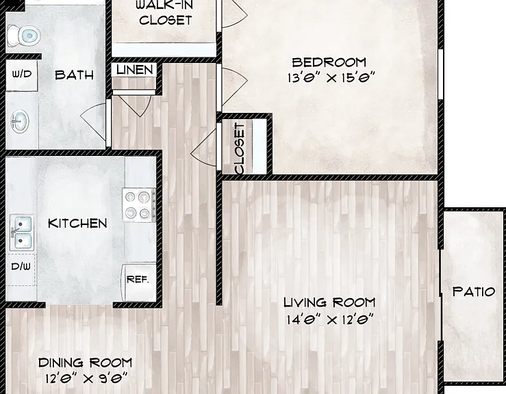 The Jenny Floorplan Diagram