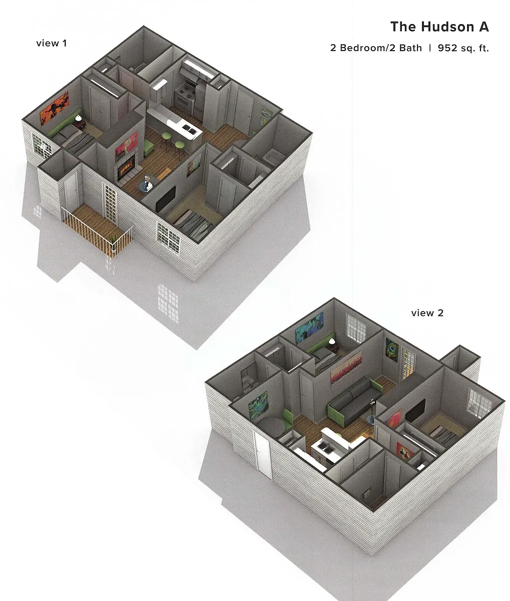 Floor plan The Hudson A
