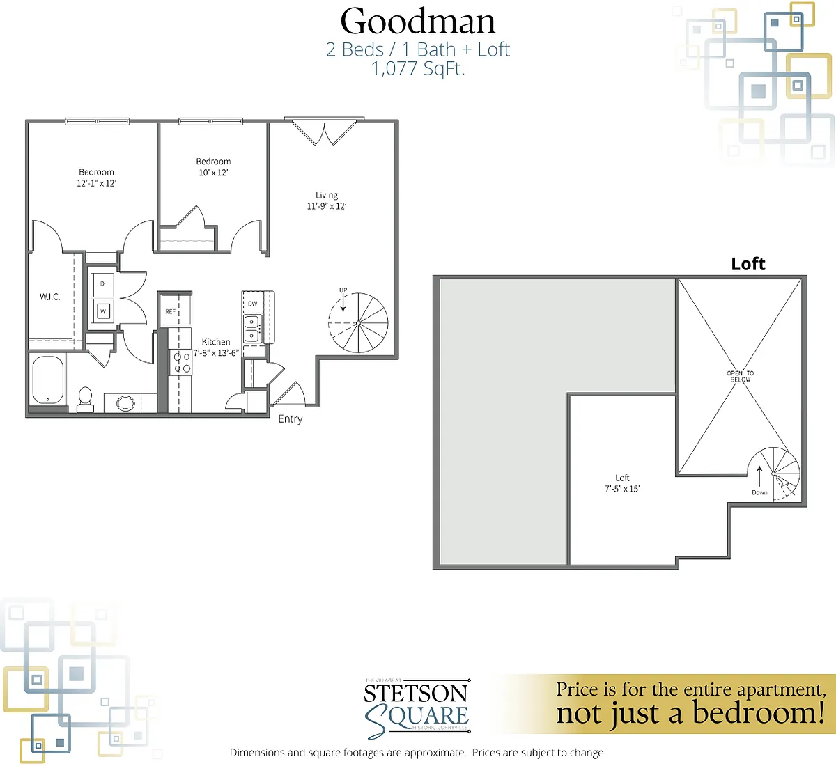 Floor plan Goodman