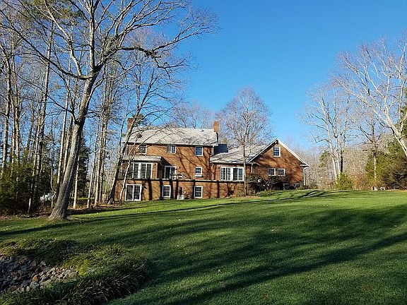 Back of house from lake edge
