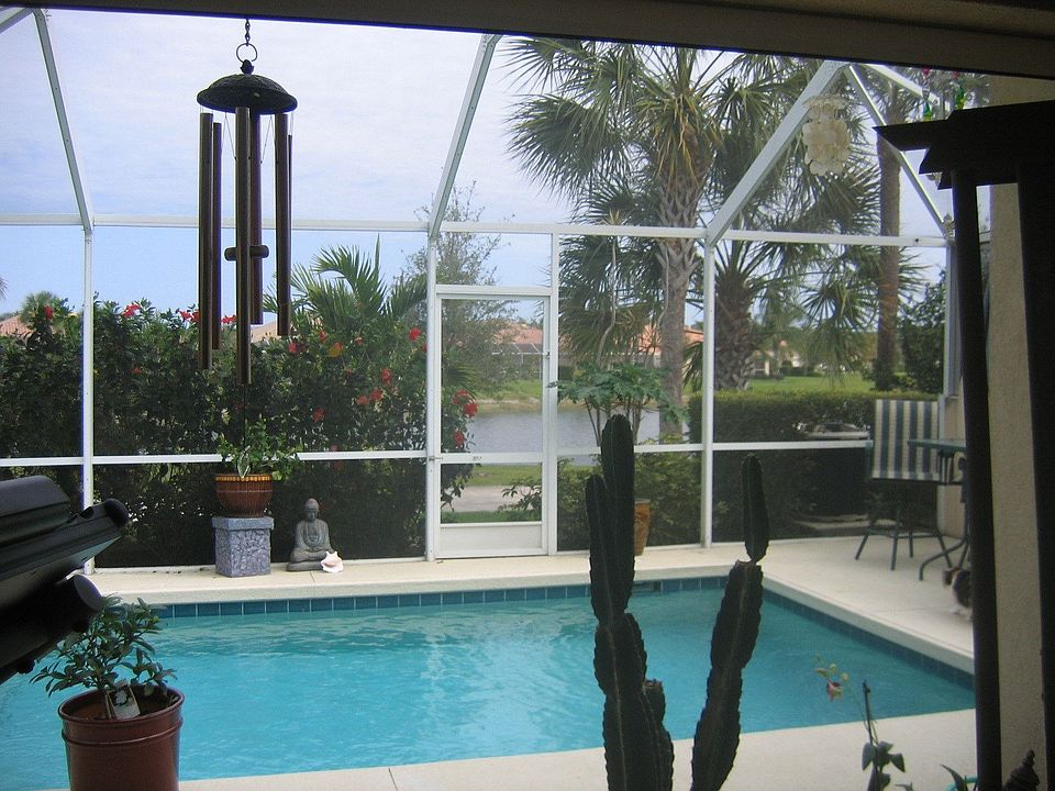 heated pool inside house