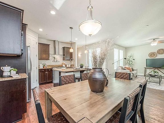 living room and kitchen