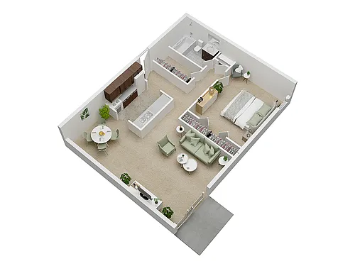 Floor plan The Au Gres