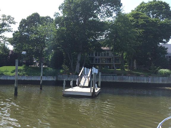 View of dock from creek