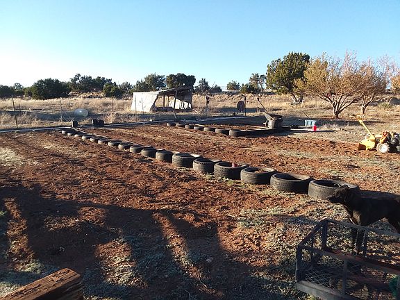 Organic garden w/drip system