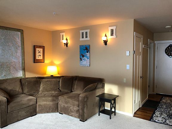 Living room looking towards front door.