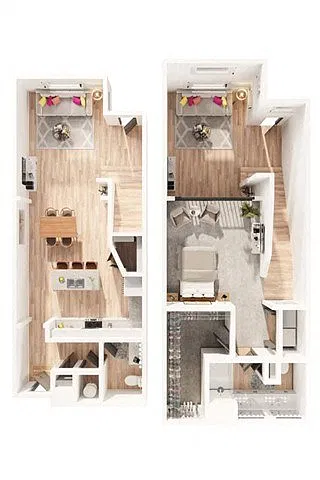 Floor plan A2A