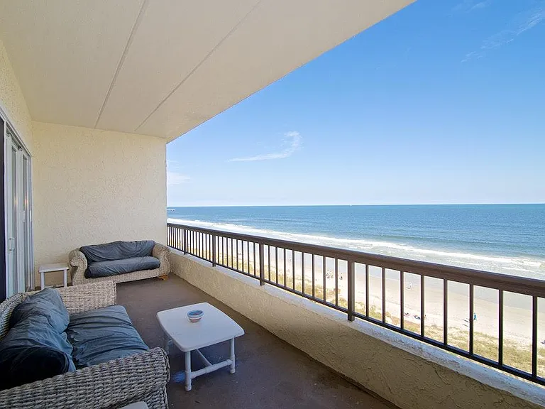 Looking North on Balcony