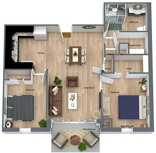 Floor plan B3A