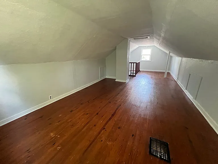 Bedroom #3 looking towards the stairs.