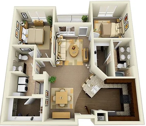 Floor plan Mahogany