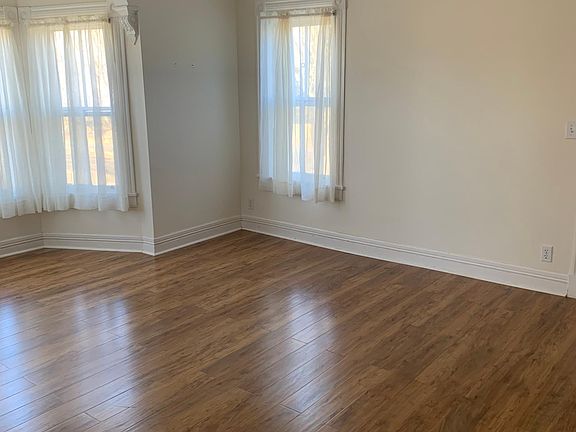 Partial view of bedroom.