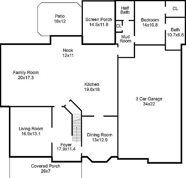 1st Floor Plan