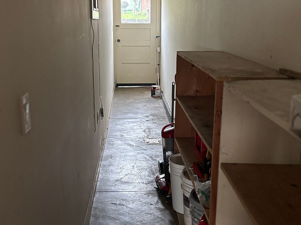 Hallway to backyard