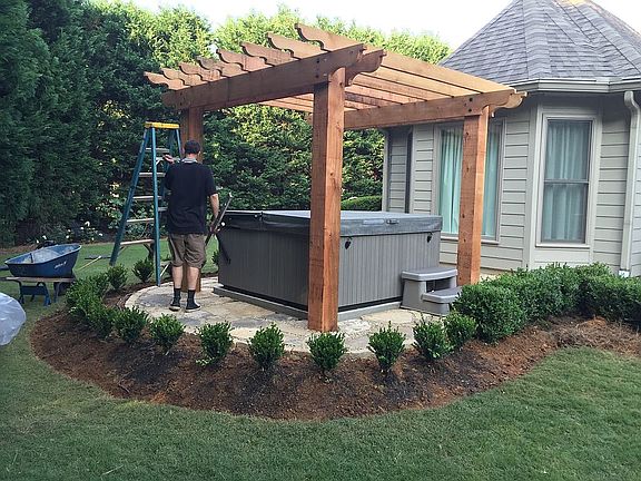 Hot Tub Off the Master