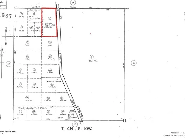 0 Longview & Old Homestead Lot 11, Littlerock, CA 93543