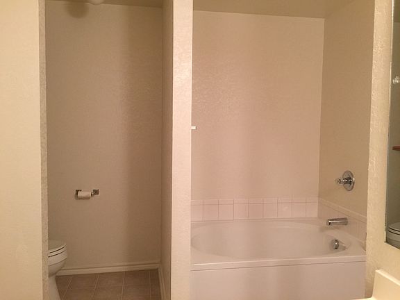 Master Bath tub and toliet