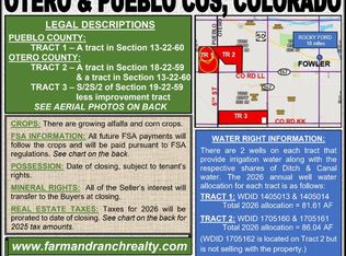 0 County Road Ll, Fowler, CO 81039