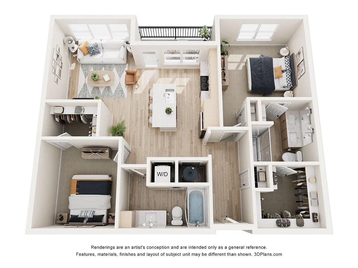 Floor plan B2
