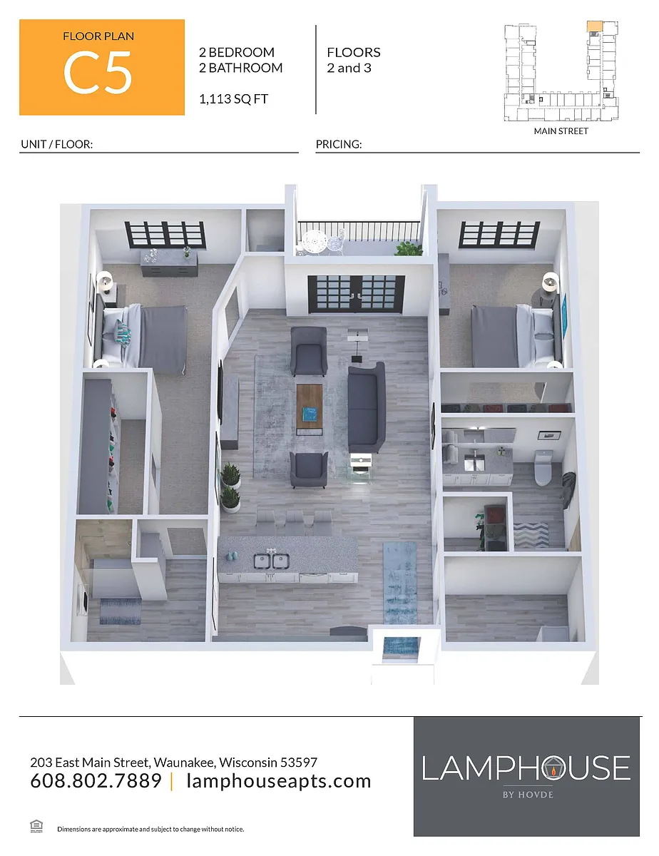 Floor plan C5
