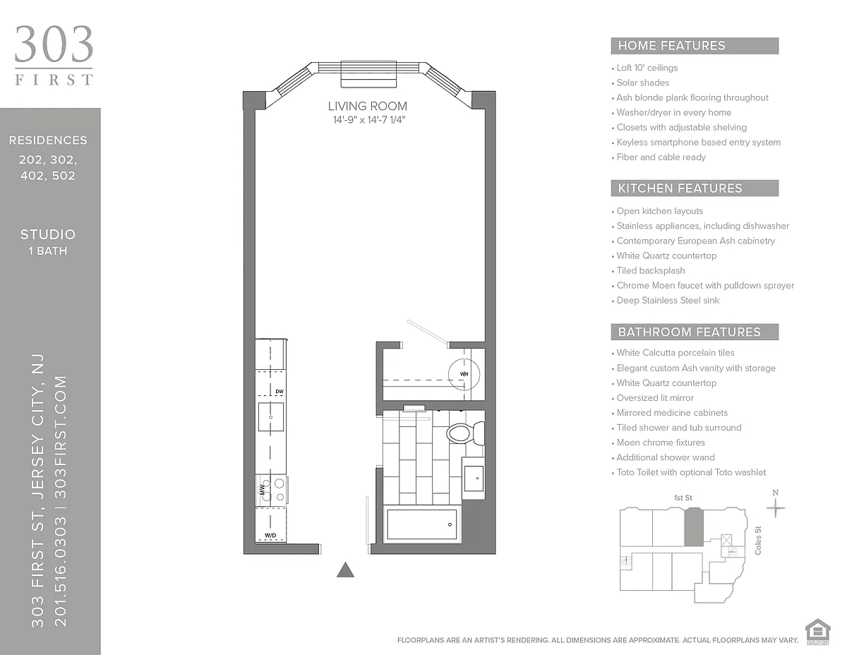 Floor plan 303FS007