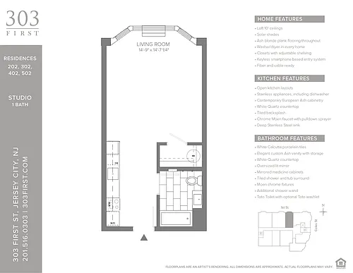 Floor plan 303FS007