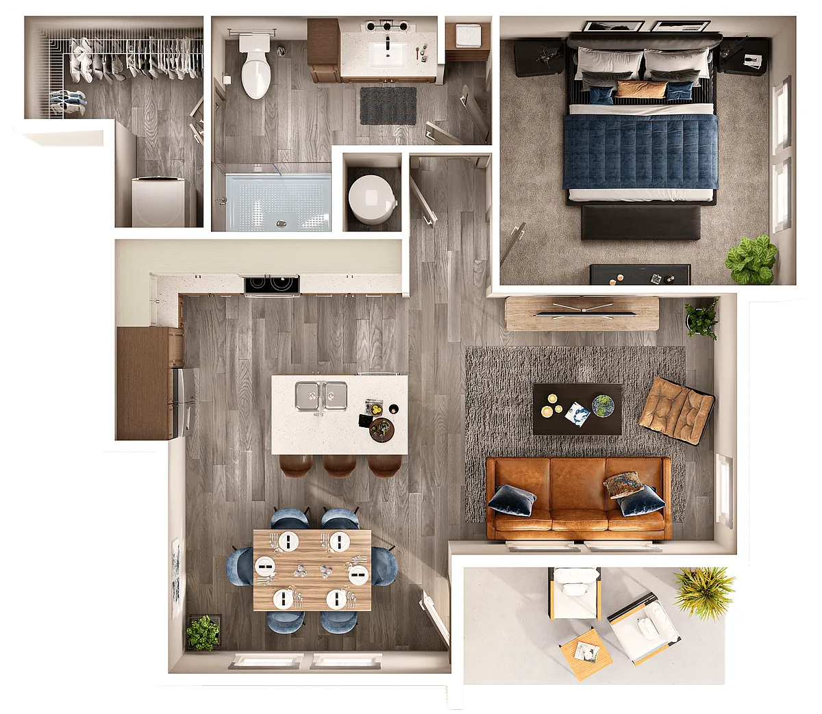 Floor plan The Duncan