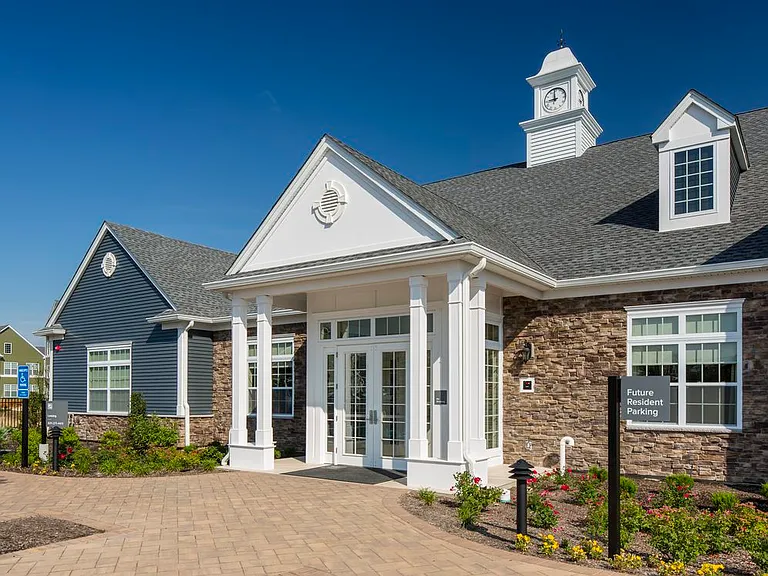 Leasing center exterior