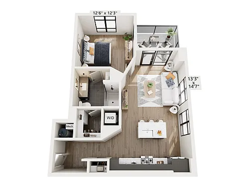Floor plan Fern