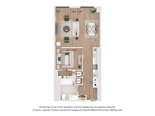 Floor plan B05A