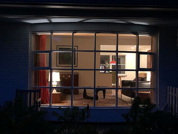 evening view living room