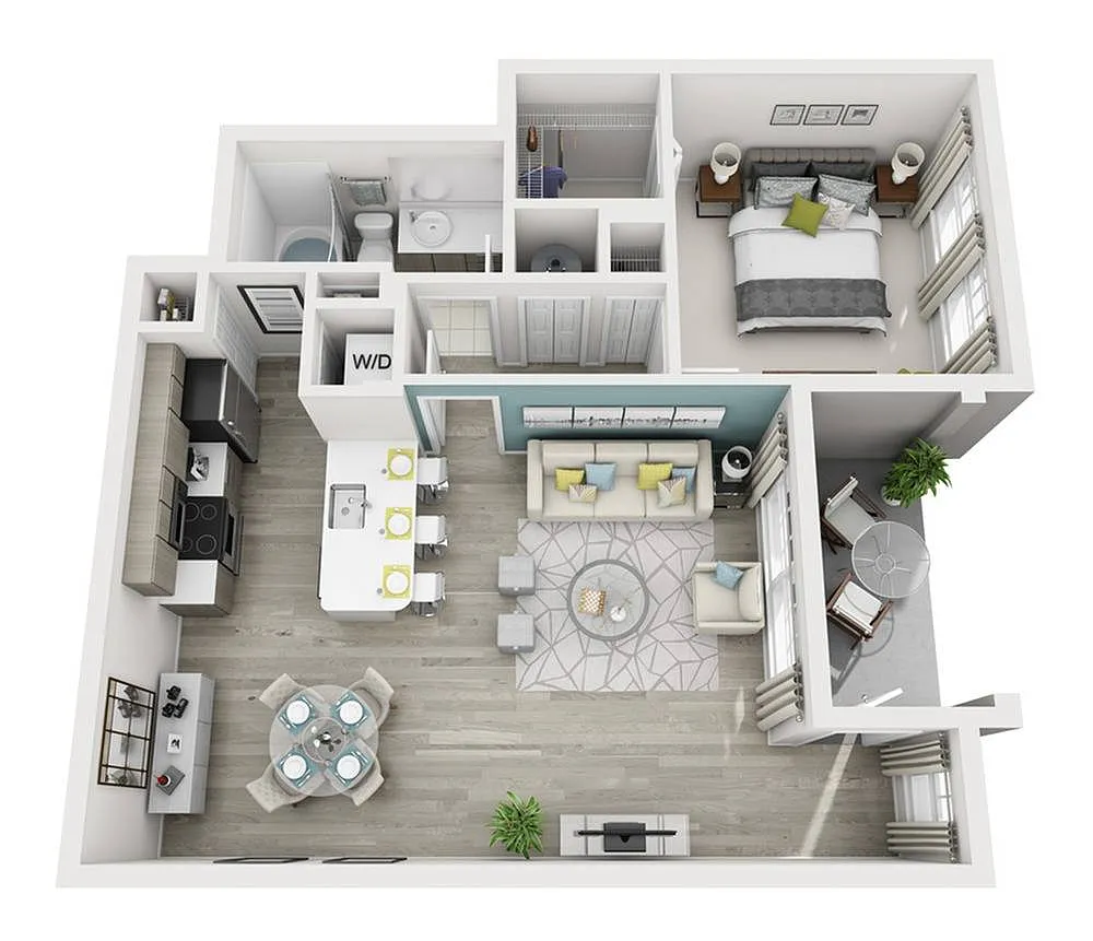 Floor plan A1 - Allegre