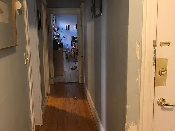 Hallway leading to the kitchen